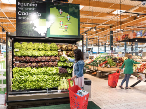 EROSKI nei Paesi Baschi aumenta del +8% le vendite di ortaggi locali